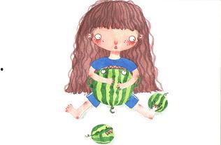 夏天吃瓜配音,吃瓜配音欢乐多